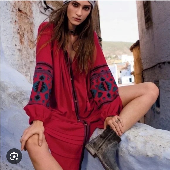 Free People In The Clear Dress Small - Picture 2 of 10